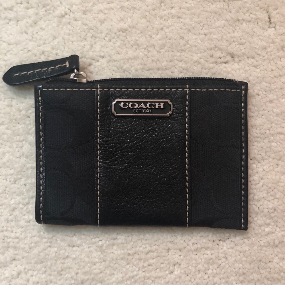 Coach Black Coin Purse